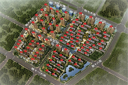 西外恒大·雍河湾3室2厅1卫75万90.45m2简装出售